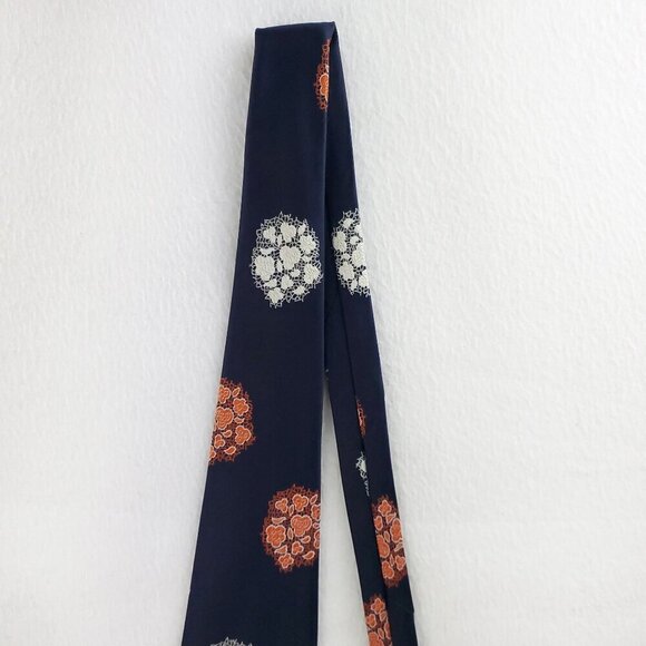 Givenchy Vintage Neck Tie Gentlemen Paris Embroidered 56" Carson Pirie Scott - Picture 11 of 14